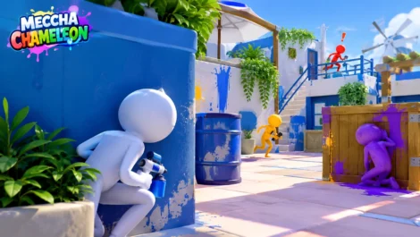 Meccha Chameleon adalah game hide and seek dengan mekanisme mengecat tubuh agar menyatu dengan lingkungan. Simak gameplay dan fiturnya.